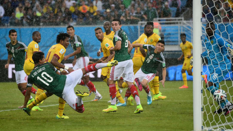 المكسيك والكاميرون بكأس العالم بالصور المكسيك والكاميرون بكأس العالم بالصور