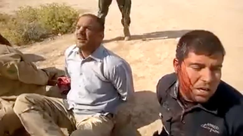 داعش تنشر مقاطع تحقيقات مع حرس حدود شيعة قبل تصفيتهم