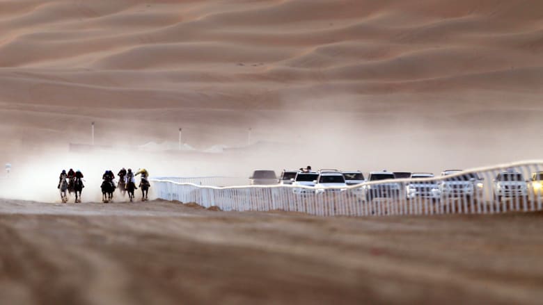 بالصور..كيف تتنافس الخيول عبر الكثبان الرملية في الصحراء بالصور..كيف تتنافس الخيول عبر الكثبان الرملية في الصحراء