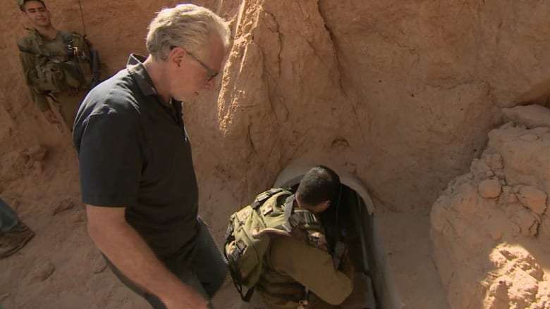 كاميرا CNN داخل الأنفاق التي تستخدمها حماس 