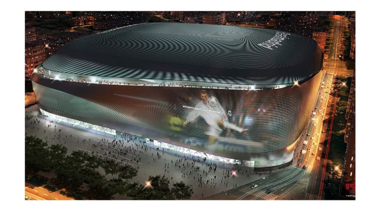 هذا هو التصميم الجديد لملعب ريال مدريد هذا هو التصميم الجديد لملعب ريال مدريد