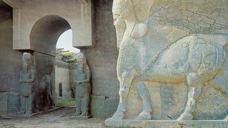 مدينة نمرود الآثرية بالقرب من محافظة نينوى مدينة نمرود الآثرية بالقرب من محافظة نينوى