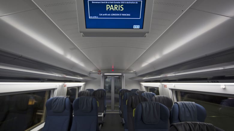 الإعلان عن قطار "Eurostar" الجديد بسرعة 320 كيلومتر في الساعة الإعلان عن قطار "Eurostar" الجديد بسرعة 320 كيلومتر في الساعة