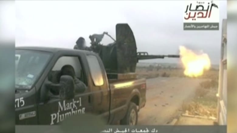 سيارة بيعت في مزاد بأمريكا يستخدمها "الإرهابيون" في الخطوط الأمامية بسوريا