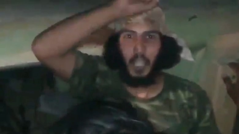 داعش بشريط فيديو: همرات المالكي تدخل ولاية البركة (الحسكة) بسوريا