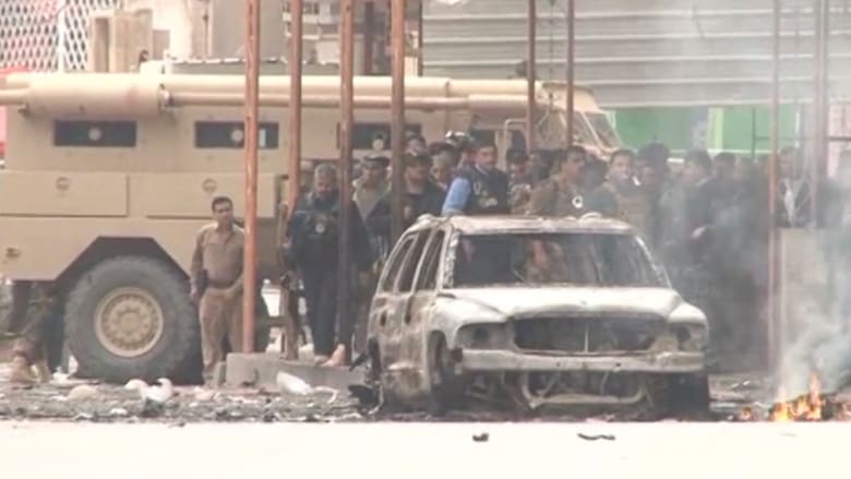شاهد.. آثار معارك البيشمرغة ضد داعش في كركوك واستعادة بعض المباني من التنظيم