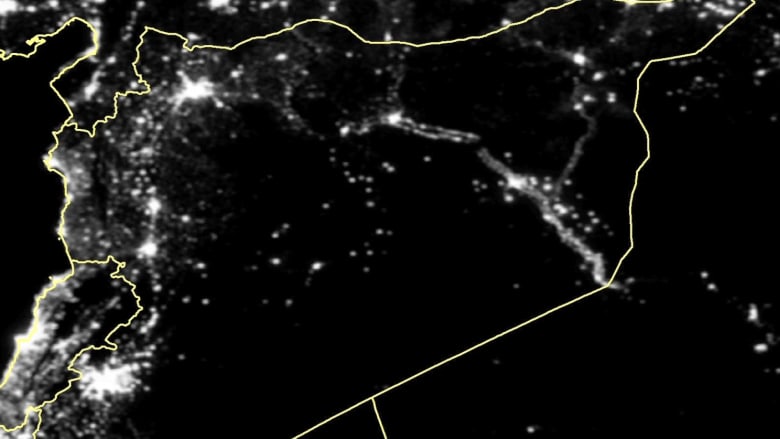 سوريا "تغرق في الظلام": صور تُظهر اختفاء 83% من أضواء البلاد منذ بدء الحرب