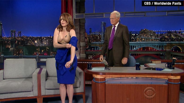 لماذا خلعت الكوميدية تينا فيه ملابسها على برنامج “ليتيرمان”