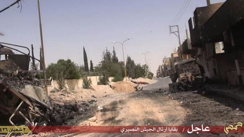 بالصور.. داعش ينشر لقطات بعد دخوله مدينة تدمر بسوريا بالصور.. داعش ينشر لقطات بعد دخوله مدينة تدمر بسوريا