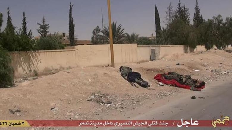 بالصور.. داعش ينشر لقطات بعد دخوله مدينة تدمر بسوريا بالصور.. داعش ينشر لقطات بعد دخوله مدينة تدمر بسوريا