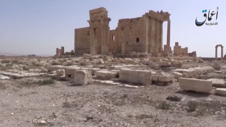 فيديو جديد لداعش من أطلال تدمر