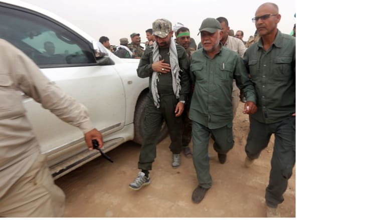 إعادة انتشار "الحشد الشعبي" في الرمادي إعادة انتشار "الحشد الشعبي" في الرمادي