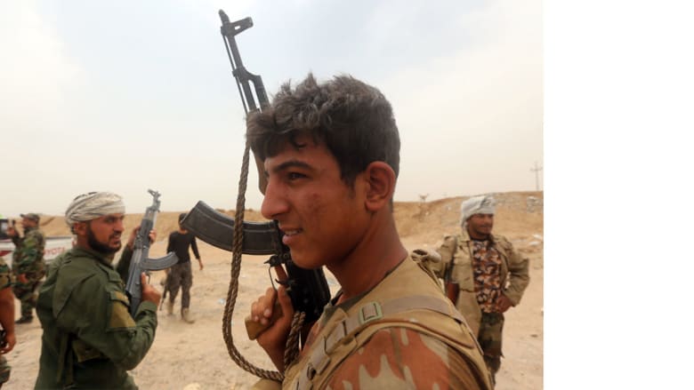 إعادة انتشار "الحشد الشعبي" في الرمادي إعادة انتشار "الحشد الشعبي" في الرمادي
