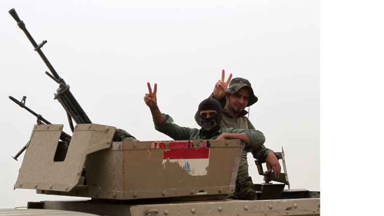 إعادة انتشار "الحشد الشعبي" في الرمادي إعادة انتشار "الحشد الشعبي" في الرمادي