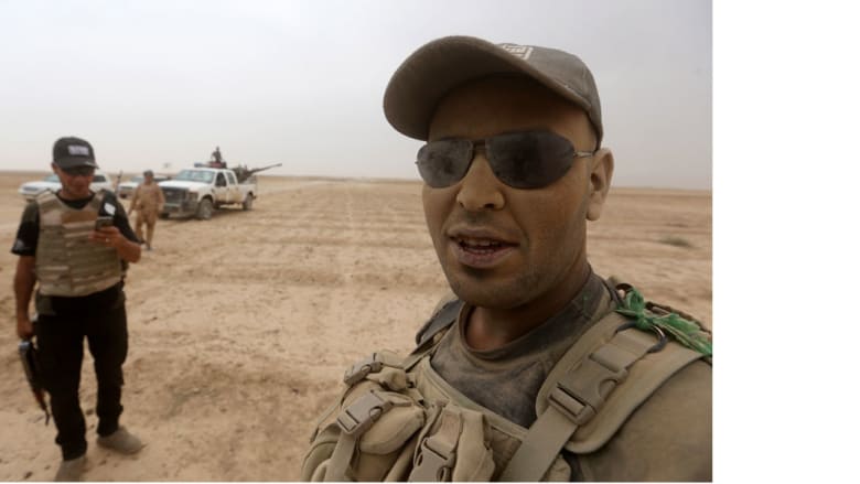 إعادة انتشار "الحشد الشعبي" في الرمادي إعادة انتشار "الحشد الشعبي" في الرمادي