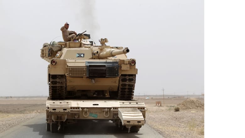 إعادة انتشار "الحشد الشعبي" في الرمادي إعادة انتشار "الحشد الشعبي" في الرمادي