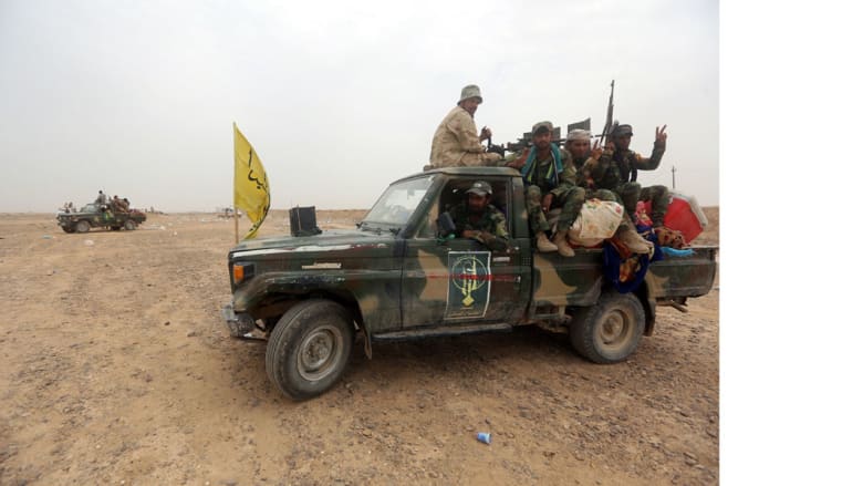 إعادة انتشار "الحشد الشعبي" في الرمادي إعادة انتشار "الحشد الشعبي" في الرمادي