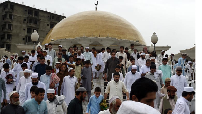 صلاة العيد - بيشاور، باكستان صلاة العيد - بيشاور، باكستان