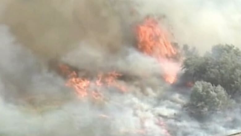بالفيديو.. حرائق الغابات تلتهم مساحات شاسعة في ولاية واشنطن