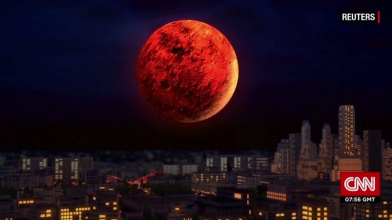 في ظاهر فلكية نادرة الحدوث.. “خسوف القمر” و“قمر الدم” و”القمر الخارق” ستحدث جميعها مساء اليوم