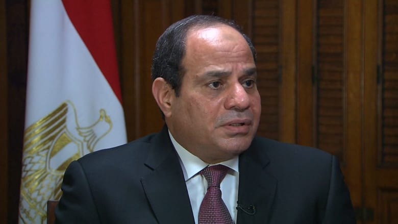 السيسي لـCNN: العلاقة مع أمريكا أكبر من المساعدات.. وحرية الإعلام في مصر غير مسبوقة