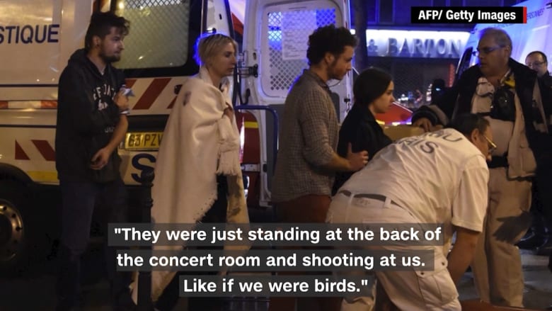 ناجون من مذبحة المسرح في باريس يتحدثون: كنا في حمام دم وأطلقوا علينا النار كأننا طيور