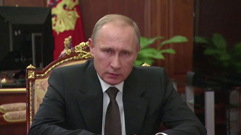 بالفيديو.. بوتين يتوعد المتورطين بتفجير الطائرة الروسية: سنلاحقهم في أي بقعة على هذا الكوكب