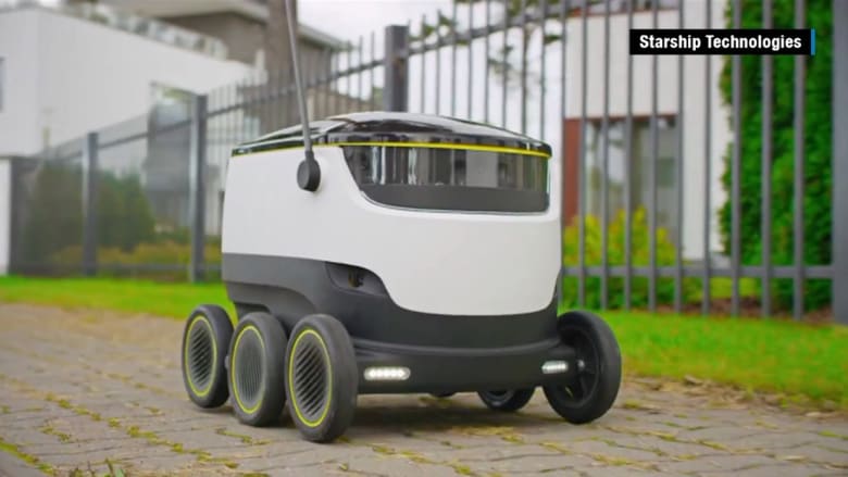روبوت جديد يوصل مشترياتك من المتاجر إلى باب منزلك.. والخدمة التجريبية تبدأ في 2016