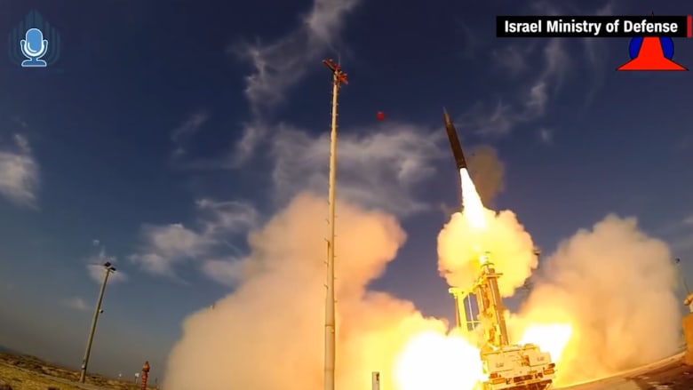 بالفيديو.. إسرائيل تختبر الصاروخ "أرو 3" لاعتراض صواريخ فضائية