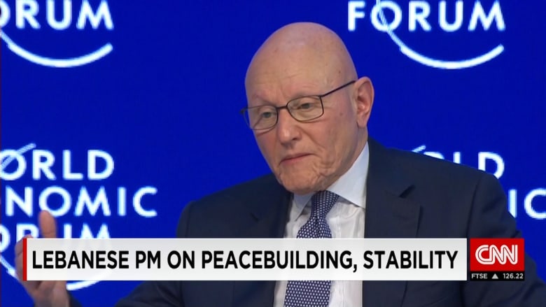 رئيس وزراء لبنان لـCNN: العنصر الأساسي لازدهار التطرف والإرهاب بالمنطقة هو عدم دعم المعتدلين بشكل كاف