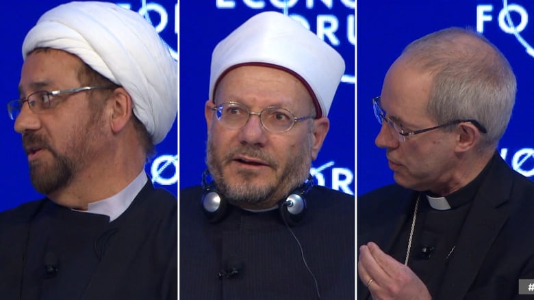 بحوار أدارته CNN.. مفتي مصر مع رجل دين شيعي وكبير أساقفة كانتربري يناقشون الإرهاب والتطرف