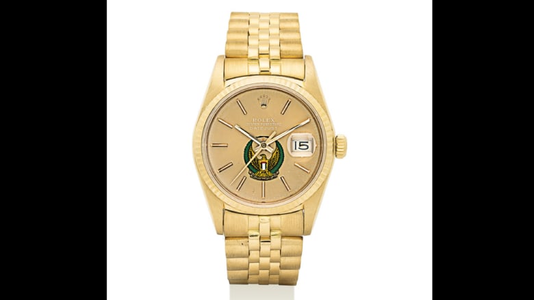 تود الحصول على ساعة صنعت لصدام حسين أو الشيخ خليفة أو الملك فيصل إليك الطريقة Cnn Arabic