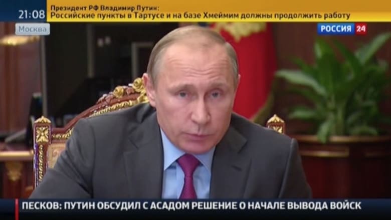 بالفيديو: الكلمة التي أعلن فيها بوتين سحب قوات روسيا من سوريا ابتداء من الثلاثاء