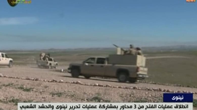 بالفيديو: الجيش العراقي يبدأ عملية تحرير الموصل من "داعش"