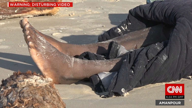 بالفيديو: شواطئ ليبيا تصبح مقبرة لأجساد المهاجرين