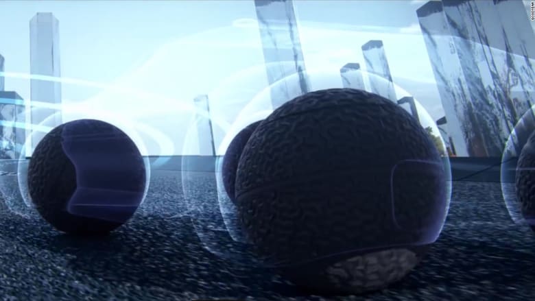 بالفيديو.. عجلات المستقبل ستكون كروية الشكل