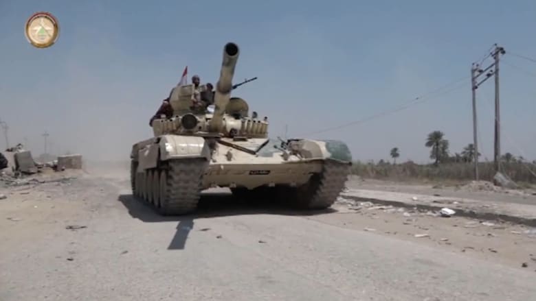 شاهد.. "الدفاع العراقية" تنشر فيديو من داخل بلدة الكرمة بعد استعادتها بمعركة الفلوجة