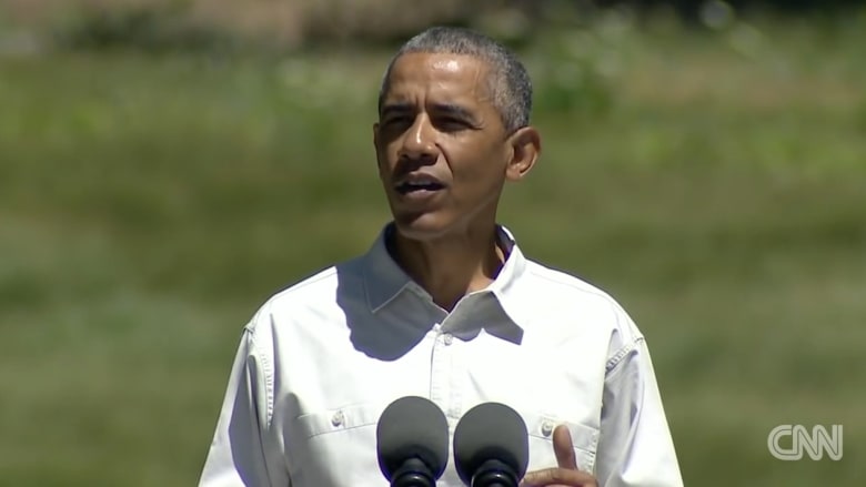 في جولة له بحديقة يوزميتي.. أوباما يحذر من نتائج التغير المناخي