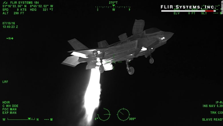 كاميرا المسح الحراري تُبرز مزايا مقاتلة "F-35" الحديثة