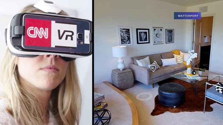 اختر منزلك الجديد عبر الحقيقة الافتراضية