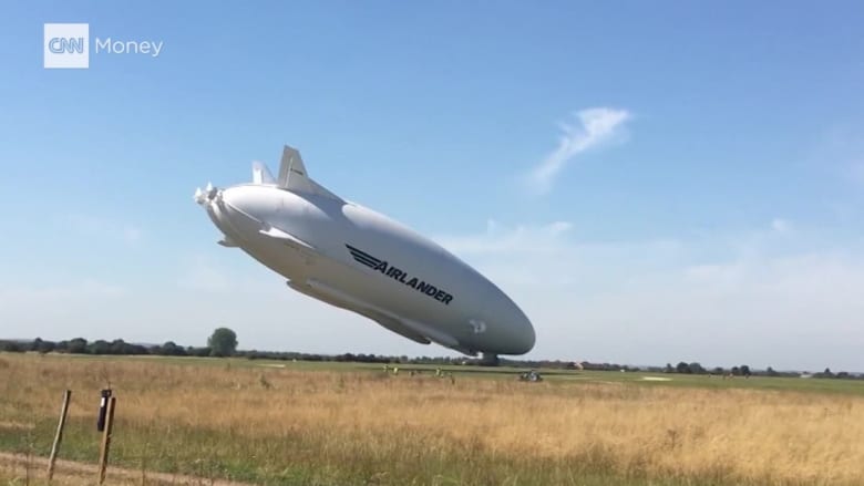 اصطدام أكبر طائرة في العالم بالأرض خلال اختبارها الثاني