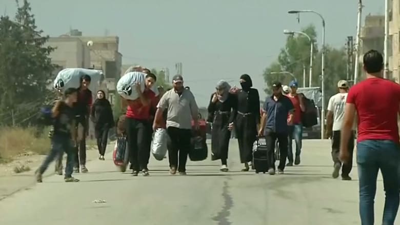 النظام السوري يسمح بإجلاء أهالي داريا المحاصرين في معضمية الشام
