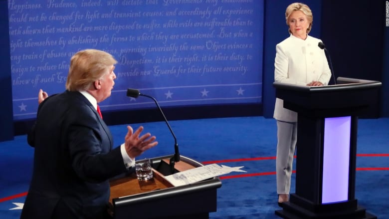 مناظرة رئاسية أمريكية حادة.. إليك ما حدث في 90 ثانية