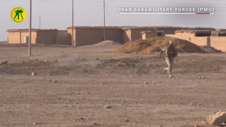 قوات العراق شبه العسكرية تزيل ألغاماً غرب الموصل