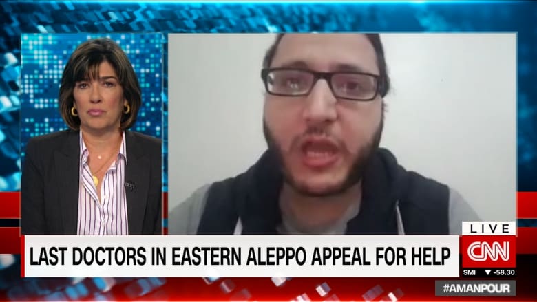 أحد آخر أطباء شرق حلب لـCNN:  كل يوم أسوأ من قبله