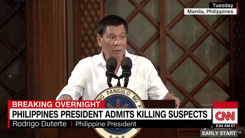 رئيس الفيليبين رودريغو دوتيرتي: كنت أقتل المجرمين بنفسي