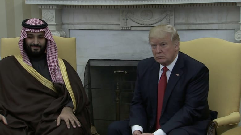 شاهد.. ترامب يستقبل ولي ولي العهد السعودي بالبيت الأبيض