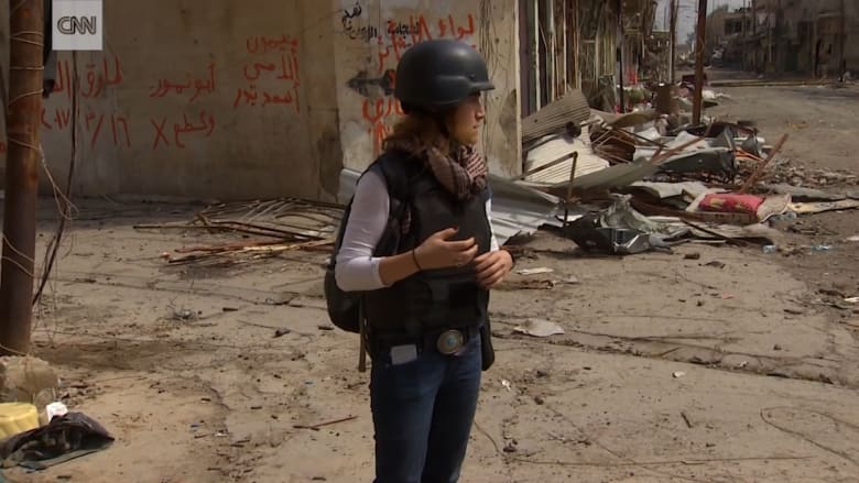 عدسة CNN تنقل مشاهد الدمار في غرب الموصل