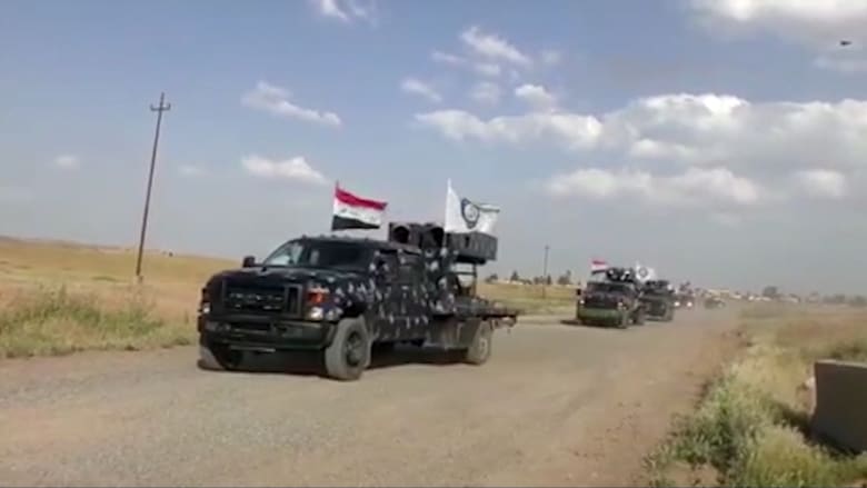 شاهد.. القوات العراقية تقترب من مسجد "خطبة البغدادي"