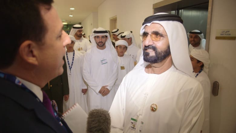 الشيخ محمد بن راشد لـCNN: سنحافظ على تفوقنا وأهلا وسهلا بمن يقلدنا
